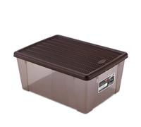 Stefanplast Boîte Élégance Multi-Usage XL 15L Moka