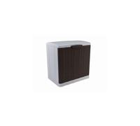 Stefanplast Elegance Armoire à Chaussures rectangulaire en Plastique Moka