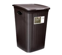 Stefanplast Elégance Panier à Linge, Plastique, Moka