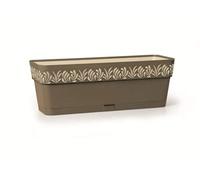Stefanplast Jardinière Gaia 50 cm Taupe C/RIS Eau