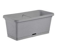 Stefanplast Jardinière rectangulaire - Gris pierre