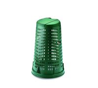 Stefanplast Panier Noir, Plastique, Vert