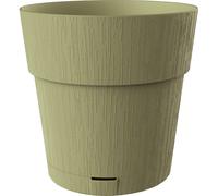 Stefanplast Pot de fleur ETHICA 2 L Ø40 x H39 cm avec réserve d'eau Vert olive