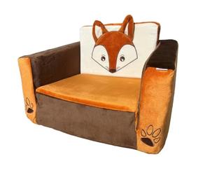 Steff - Renard - Fauteuil dépliable en lit 1-3 Ans