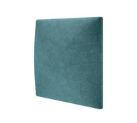 STEGU Basic 1, Panneau Mural Rembourré, Coussin Mural Comme Tête de Lit Pour Lit ou Protection Contre Les Chocs, Réduit Le Bruit et Améliore L'acoustique, 30 x 30 cm, Turquoise