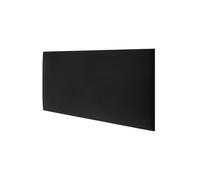 STEGU Cordia Panneau Mural Rembourré, Chenille Bou Coussin Mural comme Tête de Lit pour Lit, Lambris 3D avec Mousse, 60 x 30 cm, Noir