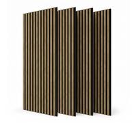 STEGU Panneau Acoustique Mural Tasseau Bois 120x60cm Chêne