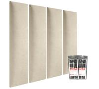 STEGU Panneau Mural Rembourré Tête de Lit Coussin 60x15cm Sable
