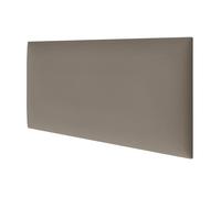 STEGU Panneau Mural Rembourré Tête de Lit Coussin 60x30cm Brun Clair