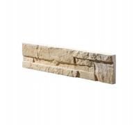 STEGU Rimini 1 Pierre Décorative Intérieure Parement Mural Gypse 0,46 m² 8 Pièces Crème, 54x19.5x12.5 cm, Intérieur Extérieur, Décoration Murale, Bois Naturel Imitation Brique, Résistant Gel