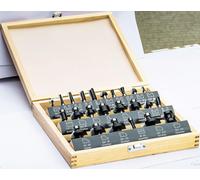 Stehle Set de 24 fraises à défoncer HW en cassette bois - queue Ø 8mm