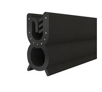 STEIGNER Joint de protection de bord de tôle T-32 NOIR, forme U, 9x22mm, 5 m