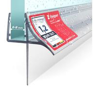 STEIGNER Joint porte de douche 80cm UK09 (1 pc.) transparent - Joint vertical pour douche d’angle, en niche ou pentagonale avec porte 6-8 mm - Ajustement parfait, Matériau durable, Finition esthétique