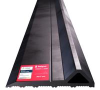 STEIGNER Seuil de garage 6m en EPDM noir 17mm x 80mm SGD04 - Joint isolant pour portes de garage compatible avec Hörmann - Seuil tempête, anti-courant d’air, isolation thermique, barrière d’eau