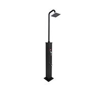 STEINBACH Douche Solaire 25 x 25 x 223 cm Noir
