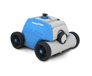 Steinbach Poolstar Poolrunner Battery+ 061013AV Aspirateur de Sol sans Fil pour piscines jusqu'à 18 m² de Surface au Sol - Jusqu'à 2 Heures d'autonomie - Convient également pour l'eau salée