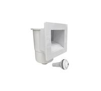 Ensemble de skimmer d'installation pour piscine comprenant une buse d'entrée