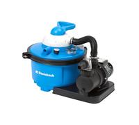 STEINBACH Système de filtration Comfort 50-040200Y - Pompe auto-amorçante pour piscines jusqu'à 33 000 L - Débit de circulation 6,6 m3/h - Préfiltre intégré et manomètre