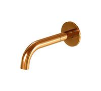 Steinberg Serie 100 bec de bain 1002310RG projection 195 mm, or rose, lavabo/baignoire