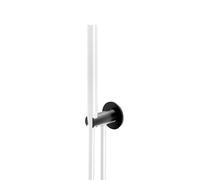 Steinberg Serie 100 douche mural match0 1001667S avec coude de raccordement mural intégré, noir mat