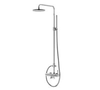 Steinberg 100 - Ensemble de douche avec mitigeur, diamètre 20 cm, chrome 100 2760