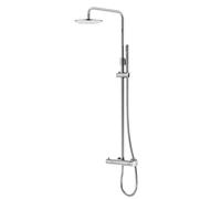 Steinberg 100 - Ensemble de douche avec thermostat, diamètre 20 cm, chrome 100 2721