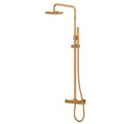 Steinberg 100 - Ensemble de douche avec thermostat, diamètre 20 cm, or rose 100 2721 RG