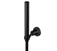 Steinberg 100 - Ensemble la pommeau de douche, support et flexible, noir mat 100 1650 S