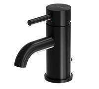 Steinberg Serie 100 mitigeur lavabo 1001000S projection 100mm, hauteur 150mm, avec garniture de vidage , noir mat