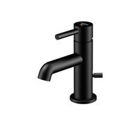 Steinberg Mitigeur de lavabo Série 100 1001055S – Saillie 98 mm, avec vidage – Noir