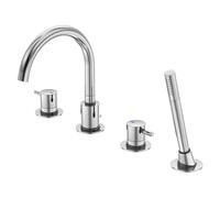 Steinberg 100 - Mitigeur sur le bord de baignoire, installation 4 trous, chrome 100 2400