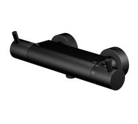 Steinberg 100 - Mitigeur thermostatique de douche, noir mat 100 3200 S