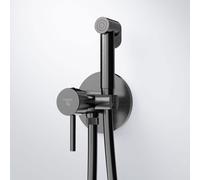 Steinberg Série 100 Mitigeur monocommandé avec bidet Spray, 1001350BGM, Couleur: Brushed Gun Metal