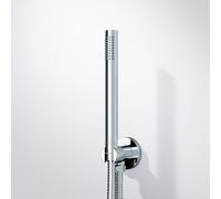 Steinberg 100 Set de douche avec raccord mural coudé et support, 1 jet, 100 1670,