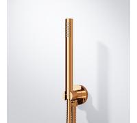 Steinberg 100 Set de douche avec raccord mural coudé et support, 1 jet, 100 1670 RG,