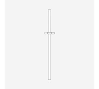 Steinberg 135 Barre de douche, 135 1623 RG,