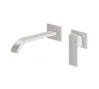 Steinberg 135 - Mitigeur de lavabo encastré, 2 trous, nickel brossé 135 1814 3 BN