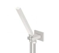 Steinberg 135 - Set de pommeau de douche, support et flexible, nickel brossé 135 1670 BN
