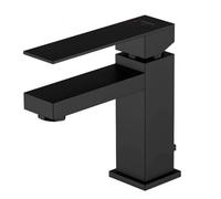 Steinberg 160 - Mitigeur de lavabo avec vidage, noir mat 160 1000 S