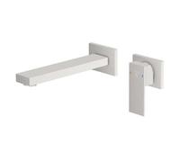 Steinberg 160 - Mitigeur de lavabo encastré, 2 trous, nickel brossé 160 1814 3 BN