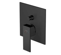 Steinberg 160 - Mitigeur encastré pour 2 appareils, noir mat 160 2103 3 S
