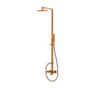 Steinberg 160 - Set de douche avec thermostat, 15x22 cm, rose gold 160 2721 RG