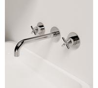 Steinberg 250 - Mitigeur de lavabo encastré, installation 3 trous, avec corps, chrome 250 1916