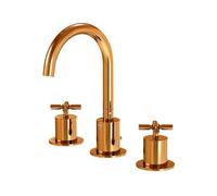 Steinberg 250 - Mitigeur de lavabo avec vidage, installation à 3 trous, or rose 250 2000 RG