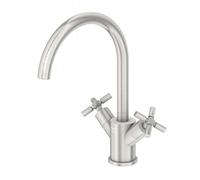 Steinberg 250 - Mitigeur de lavabo avec vidage, nickel brossé 250 1500 BN