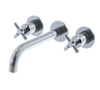 Steinberg 250 - Mitigeur de lavabo encastré, installation 3 trous, avec corps, chrome 250 1916