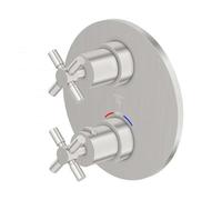 Steinberg 250 - Mitigeur thermostatique encastré, 2 sorties, nickel brossé 250 4133 3 BN