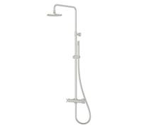 Steinberg 250 - Set de douche avec thermostat, diamètre 20 cm, nickel brossé 250 2721 BN