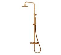 Steinberg 250 - Set de douche avec thermostat, diamètre 20 cm, rose gold 250 2721 RG