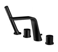 Steinberg 260 - Mitigeur sur le bord de baignoire, installation 4 trous, noir mat 260 2400 S